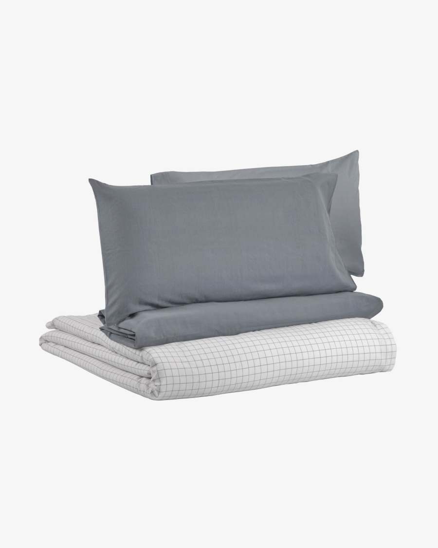 Lesly Bettwäsche Set, Bio-Baumwolle (GOTS), 150 x 190 cm