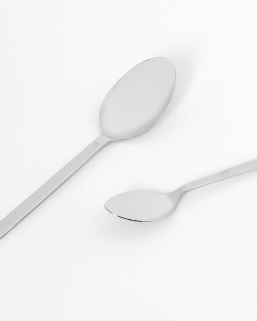 Ensemble Crisps de 16 couverts argenté