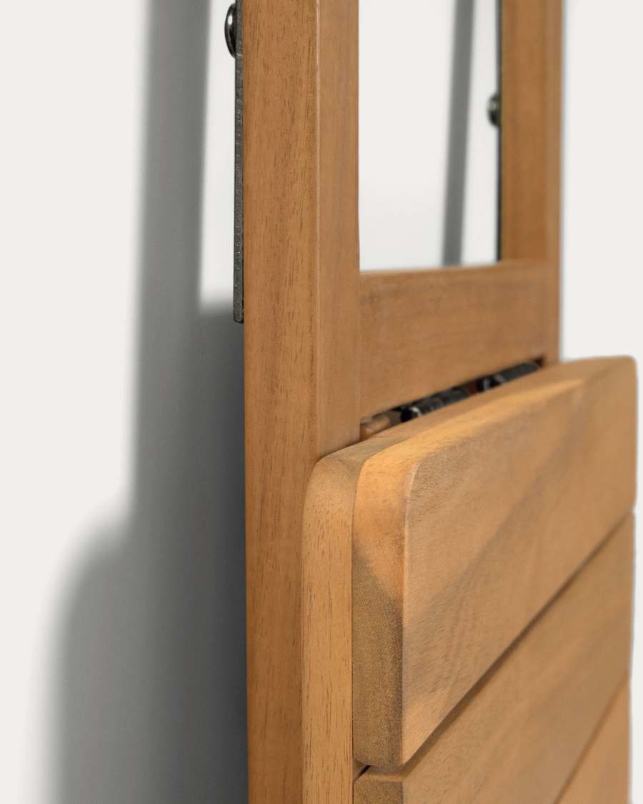 Amarillis folding balcony table made from solid acacia wood, 40 x 42 cm FSC 100%