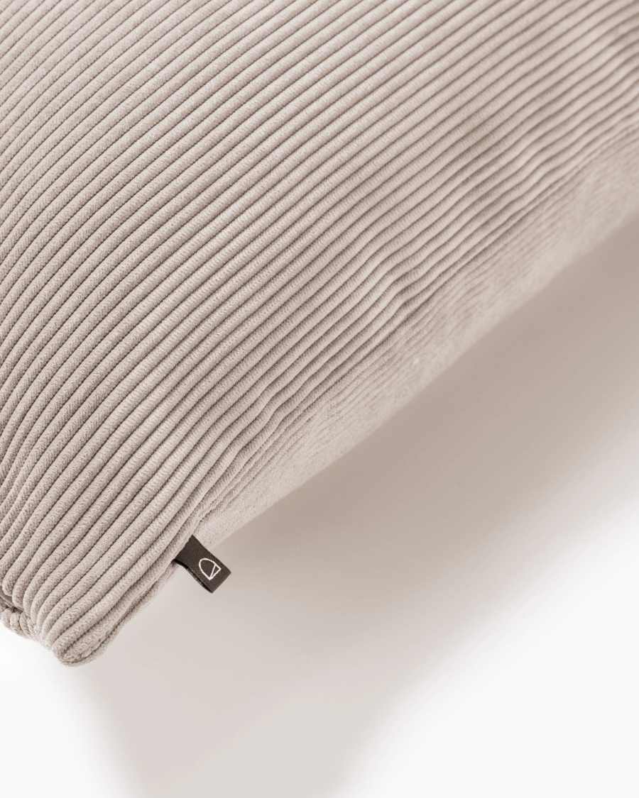 Namie cushion cover in pink corduroy, 60 x 60 cm