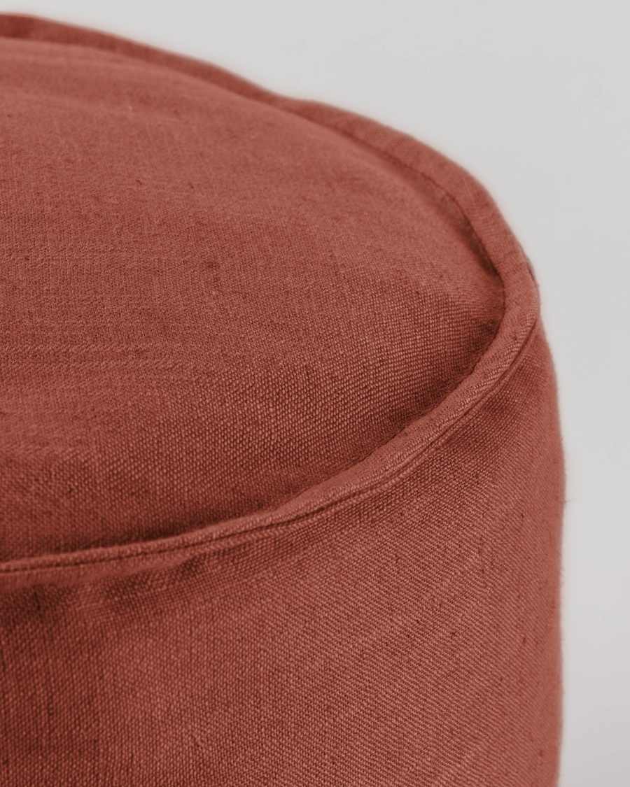 Maroon Maelina Puf Ø 42 cm