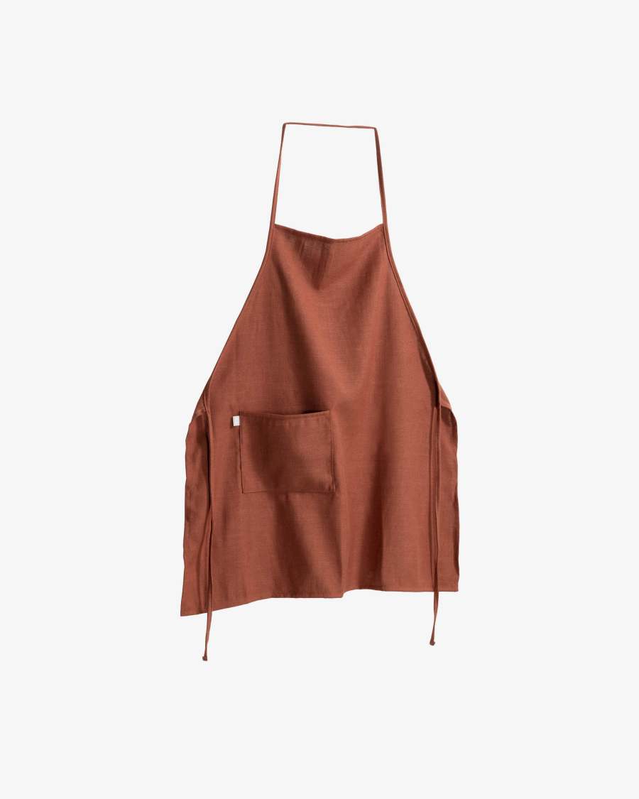 Terracotta Samay Apron