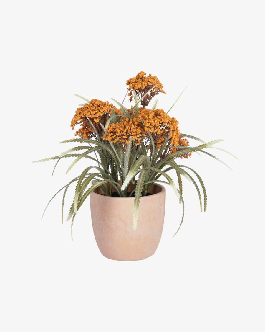 Leonitis Leonurus artificial plant in ceramic pot