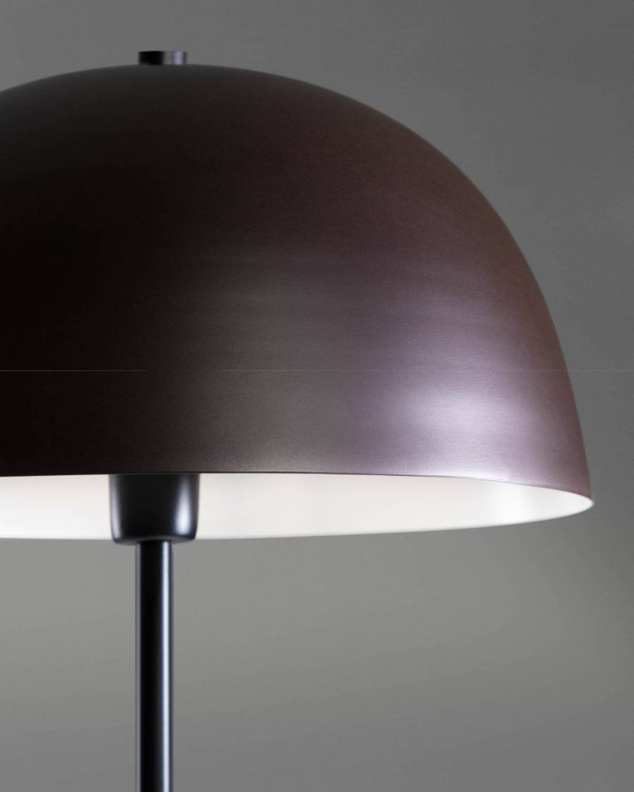 Aleyla metal floor lamp UK adapter