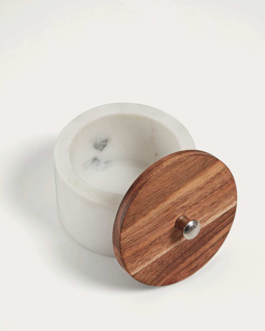 Karla white small jar