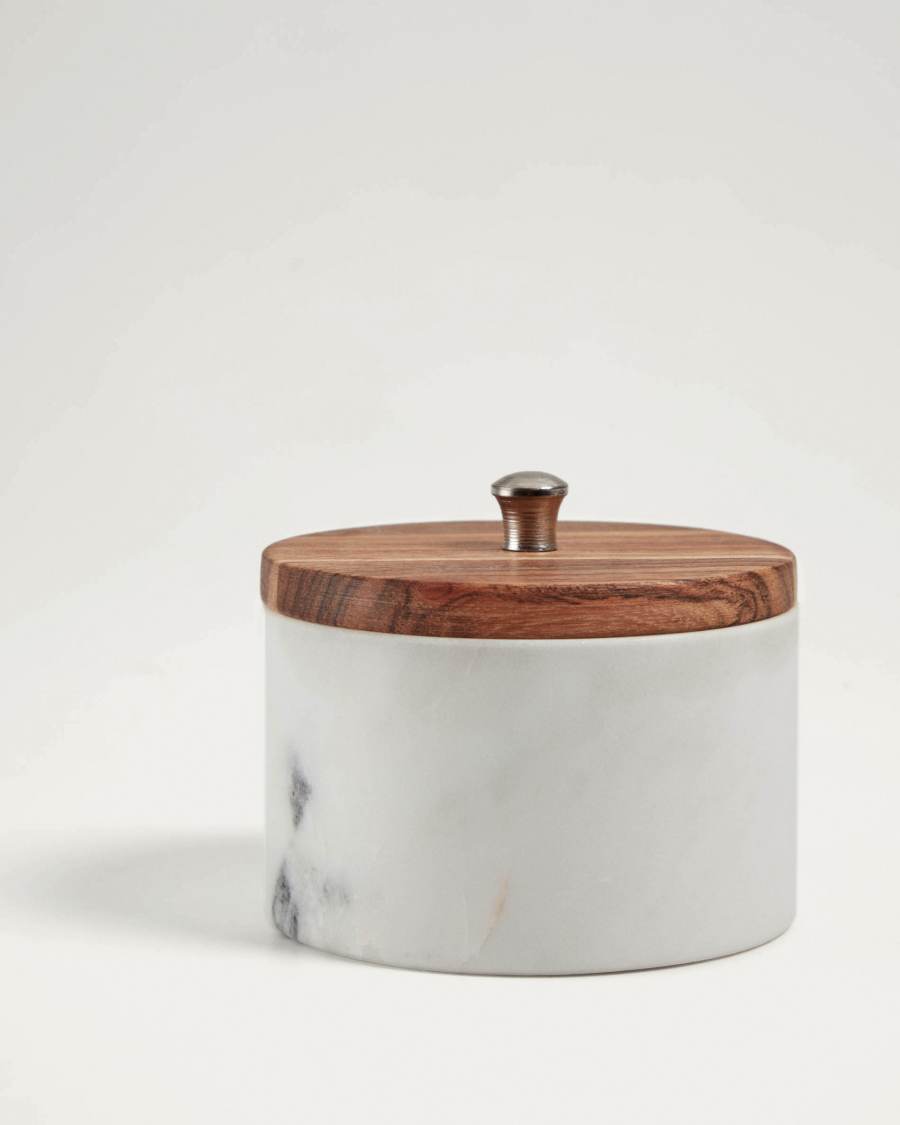 Karla white small jar