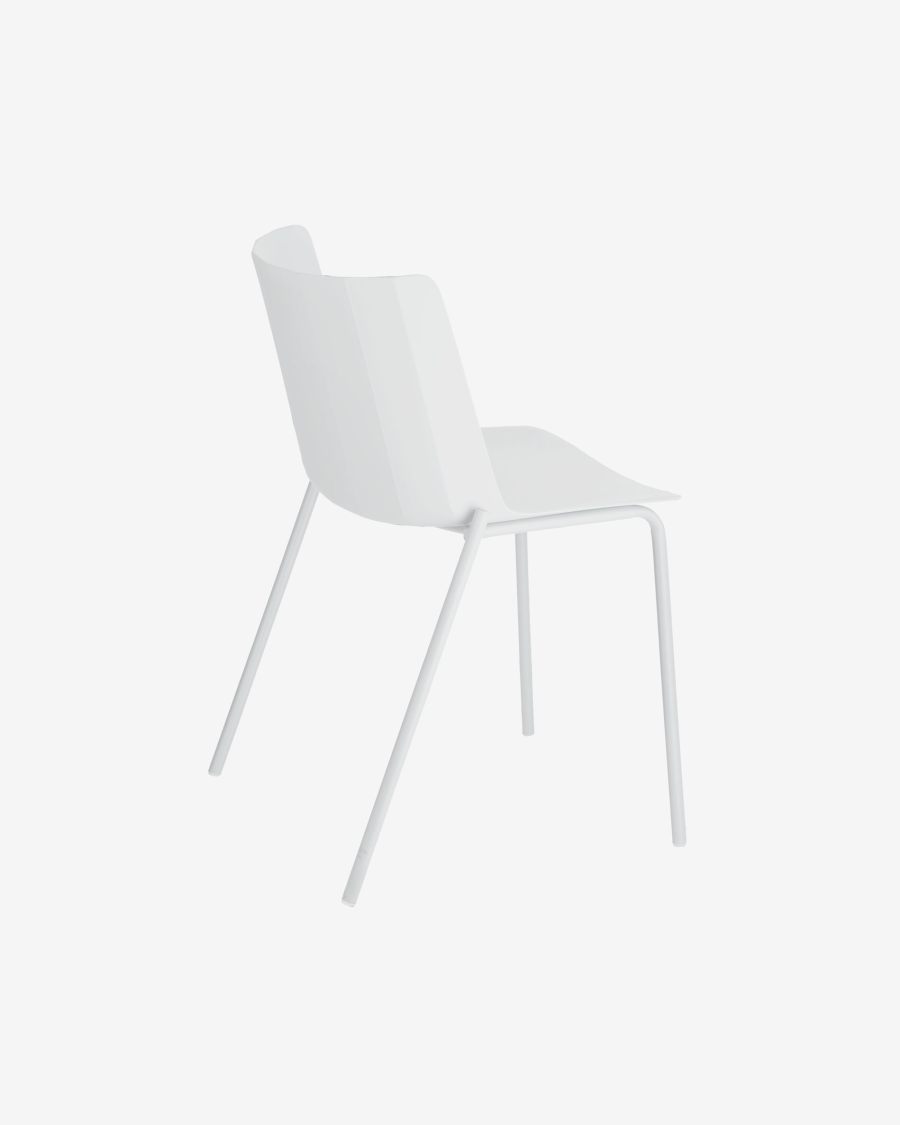 Outdoor Hannia white chair