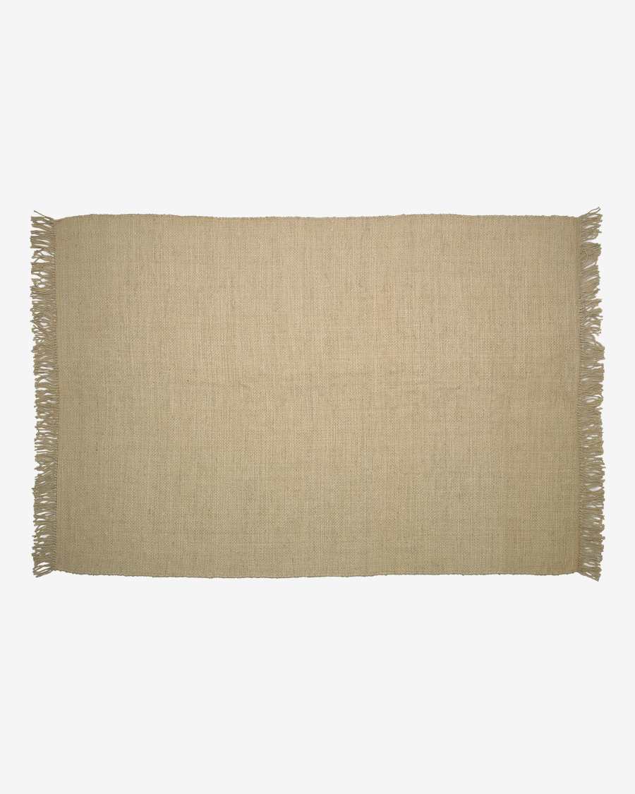 Tapis Siria 100% jute beige 160 x 230 cm