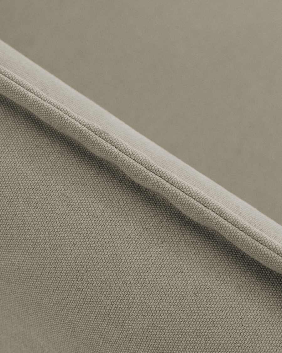 Samsa 2 seater visco sofa bed in beige, 140 cm