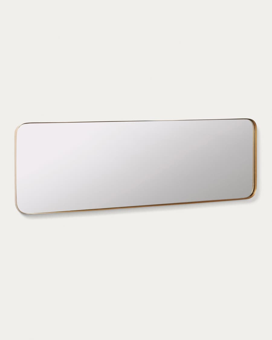 Marco gold metal wall mirror 55 x 150,5 cm