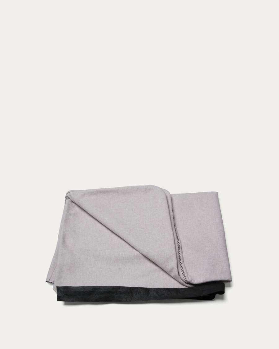 Housse de tête de lit Dyla beige pour lit jusqu’à 90 cm