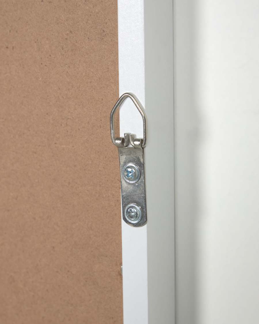 Kuma Bild mit blauen Streifen 30 x 40 cm