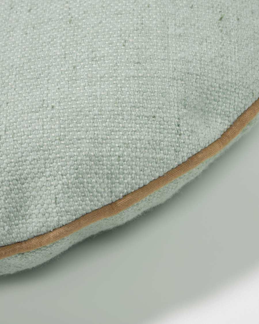 Housse de coussin Dalila en PET vert de Ø 45cm
