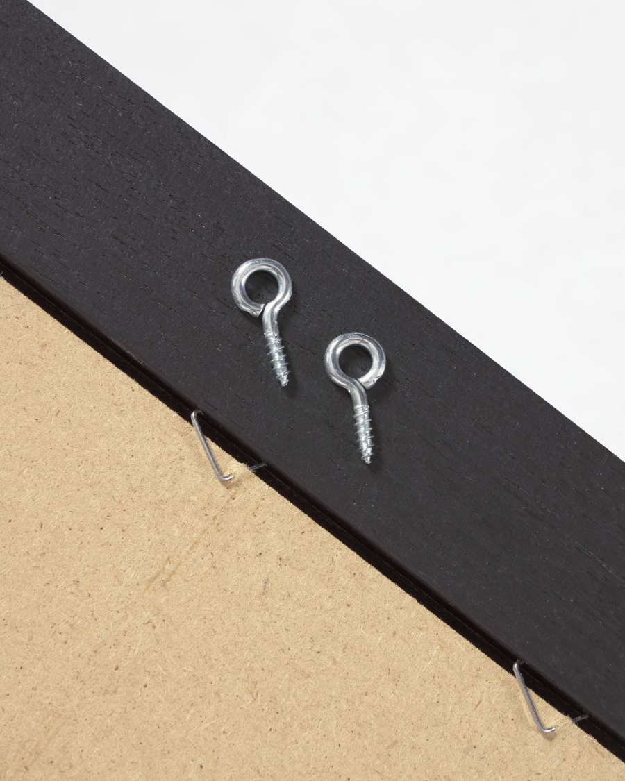 Enzo mirror black 48 x 148 cm