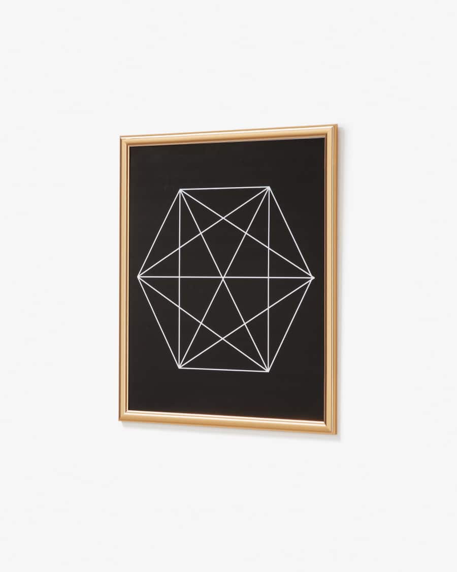 Cadre Raka hexagone 44x54 cm