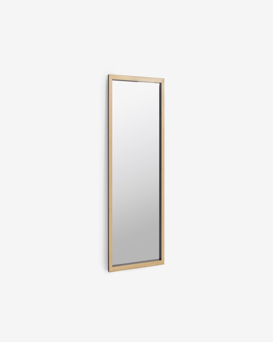 Enzo mirror black 48 x 148 cm