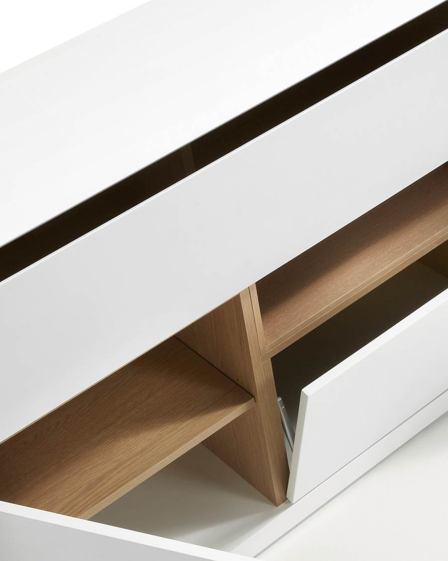 Buffet DE 197 x 96 cm blanc