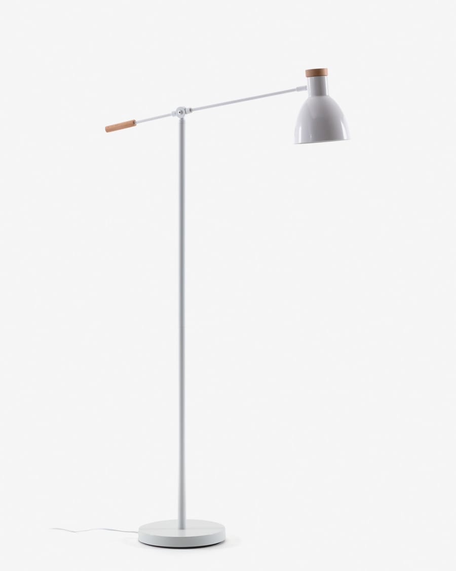 Tescarle floor lamp, white