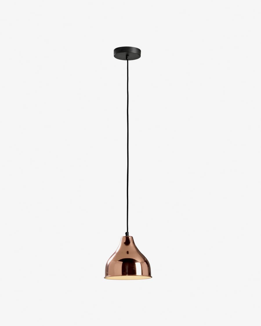 Geo pendant lamp, copper