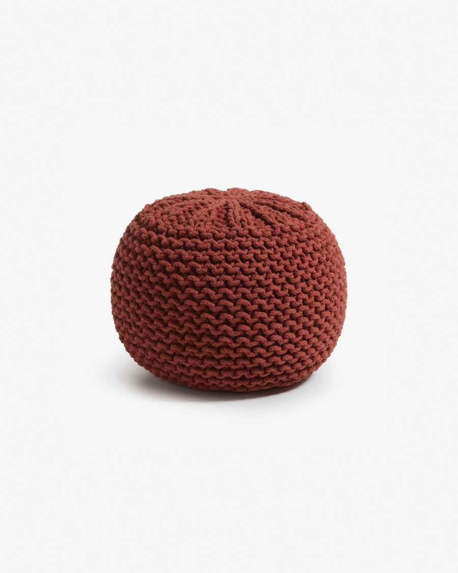 Shott Pouf, maroon