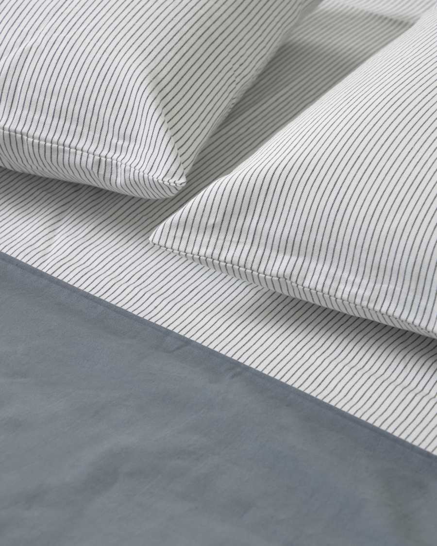 Set Mariel fondo, copripiumino e federa in cotone biologico (GOTS) 150x190 cm