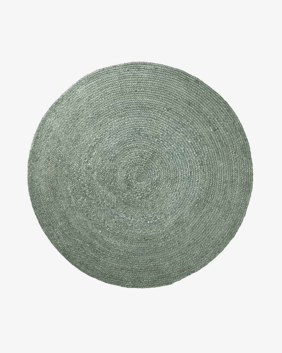 Doc rug turquoise Ø 150 cm