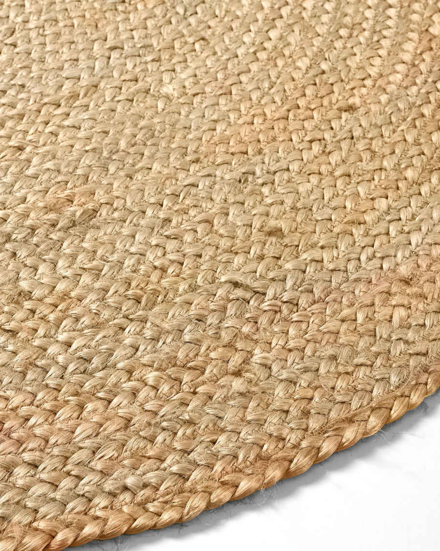 Doc rug Ø 100 cm natural