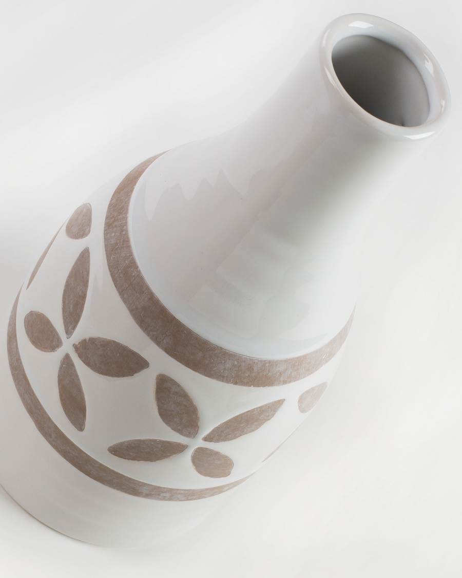 Ares vase white 26 cm