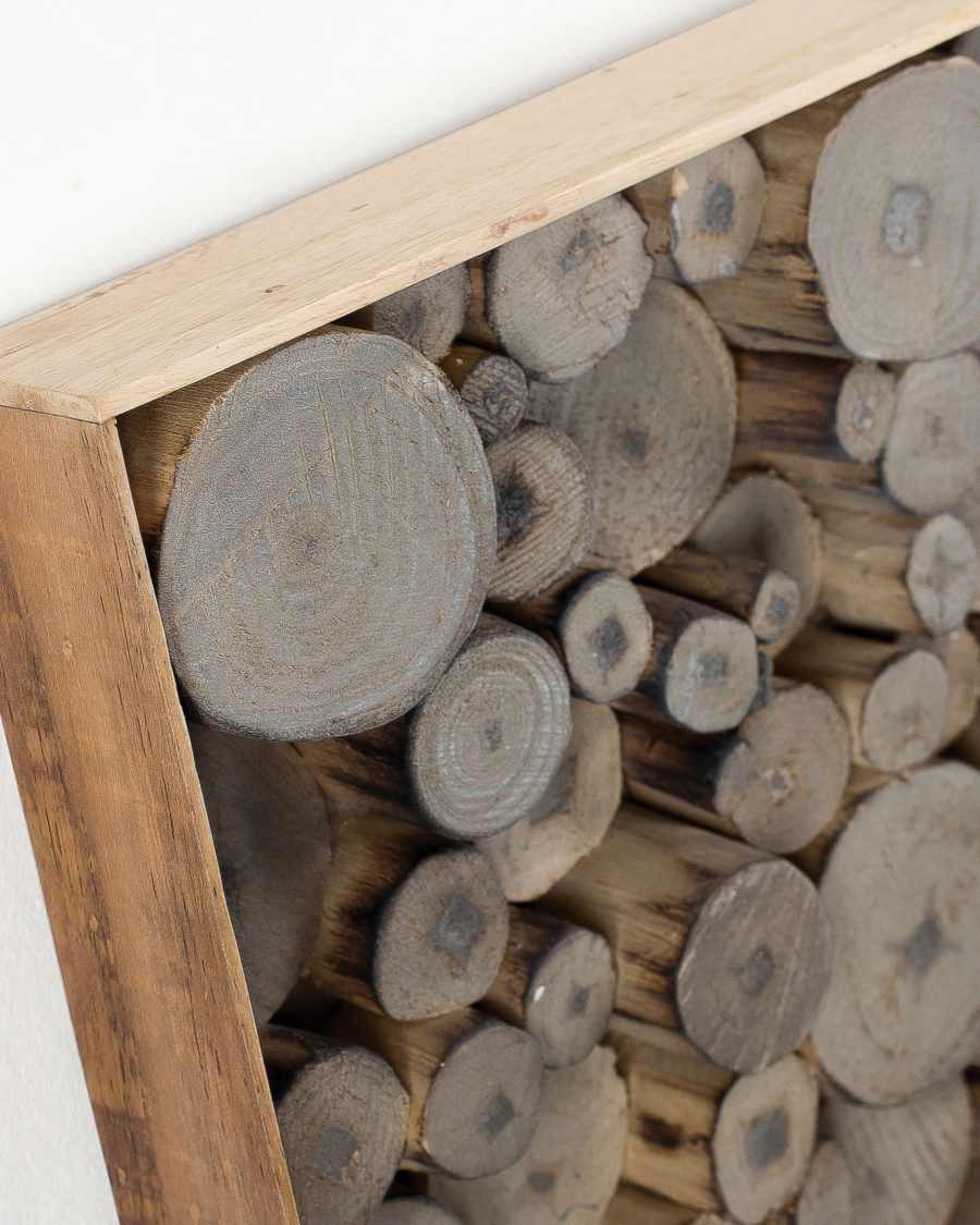 Johari wall decoration, grey