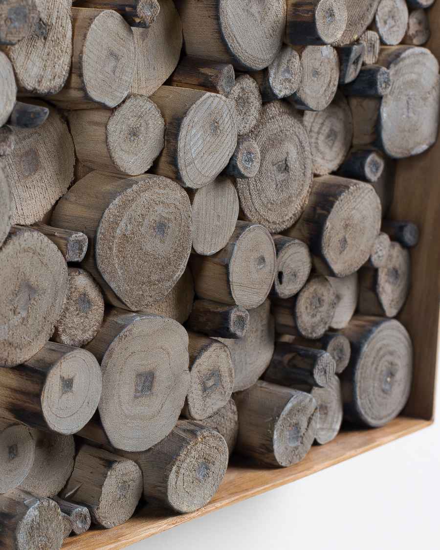 Johari wall decoration, grey