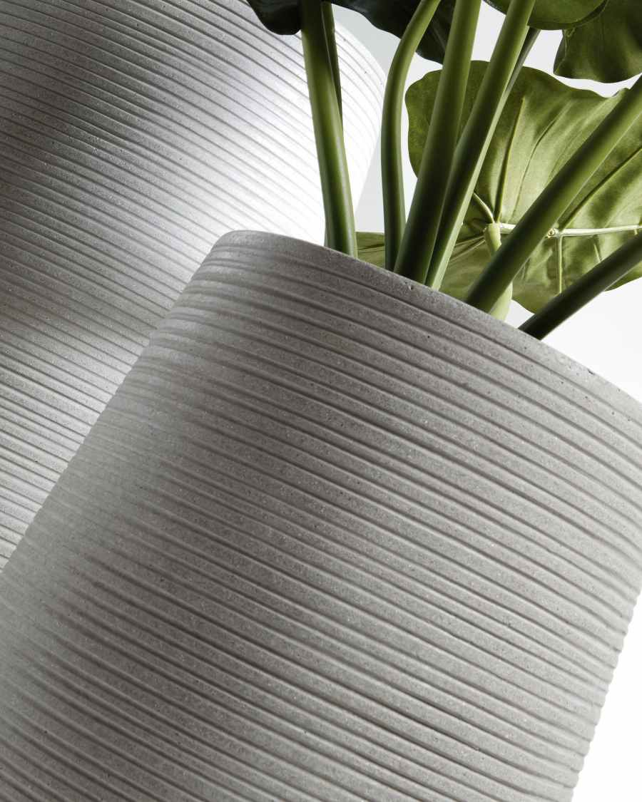 Loa set of 2 planters Ø 45 cm / Ø 30 cm