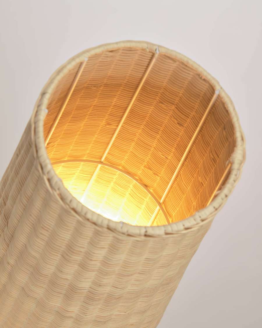 Kamaria large rattan table lamp with natural finish1