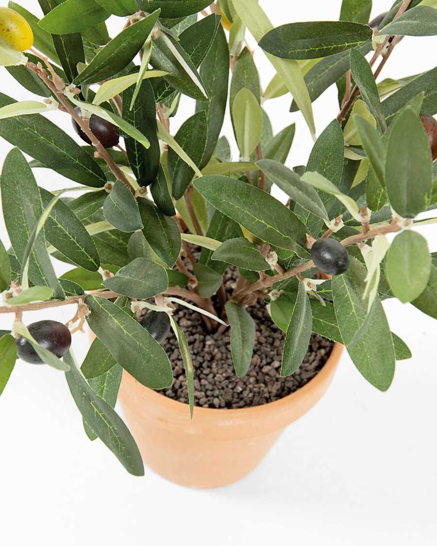 Planta oliveira artificial Zelena