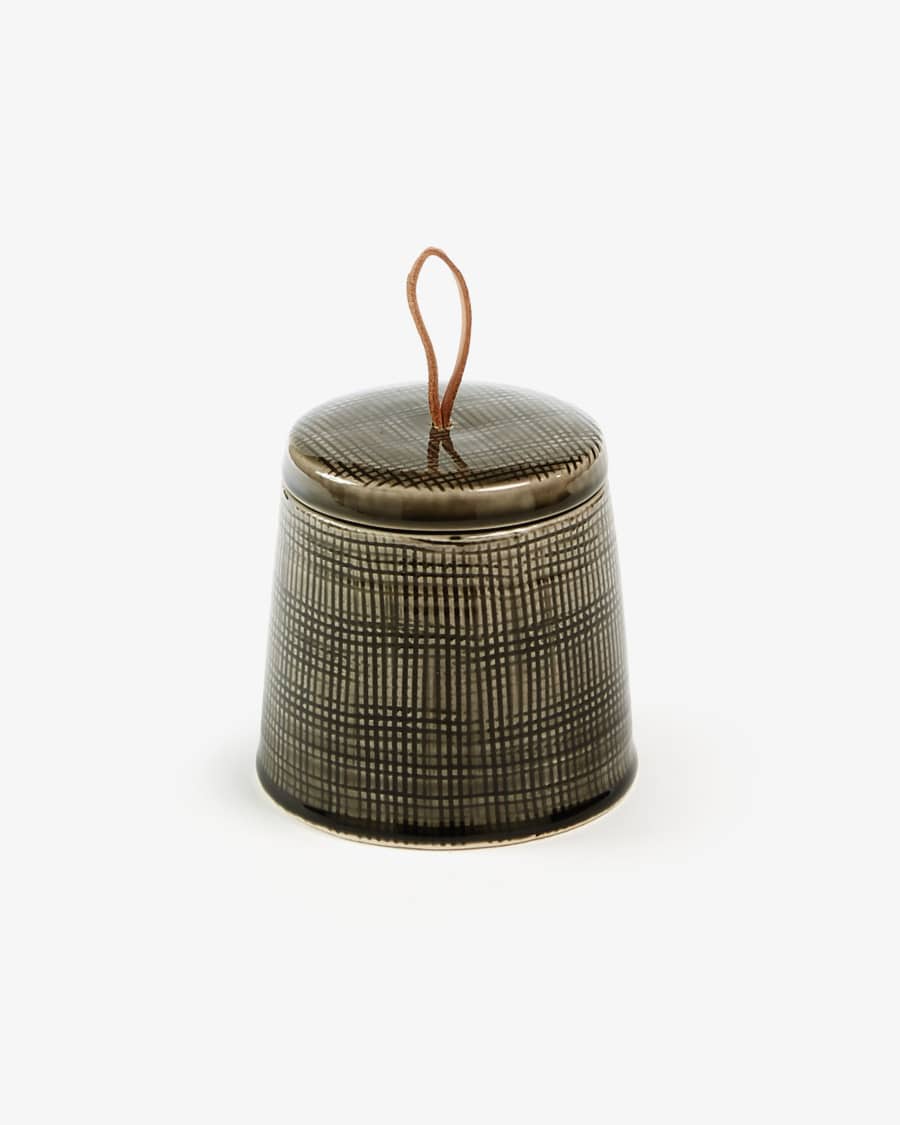 Caja Aileen gris oscuro