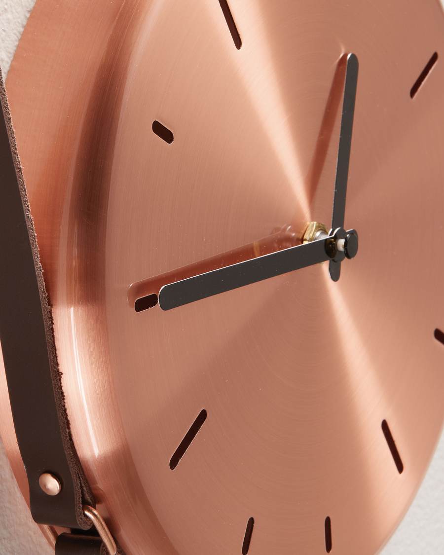 Horloge murale Nolly, cuivre