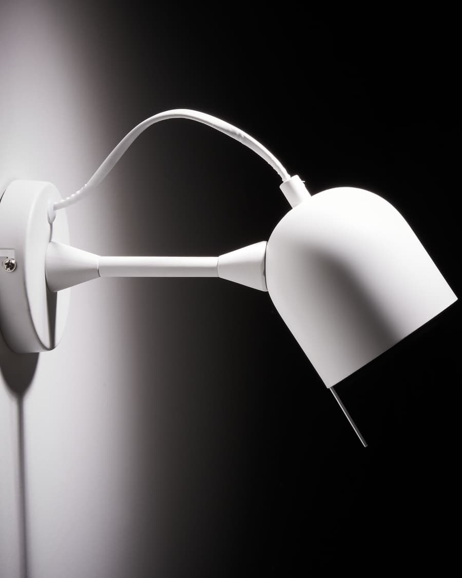 Lucilla wall lamp white
