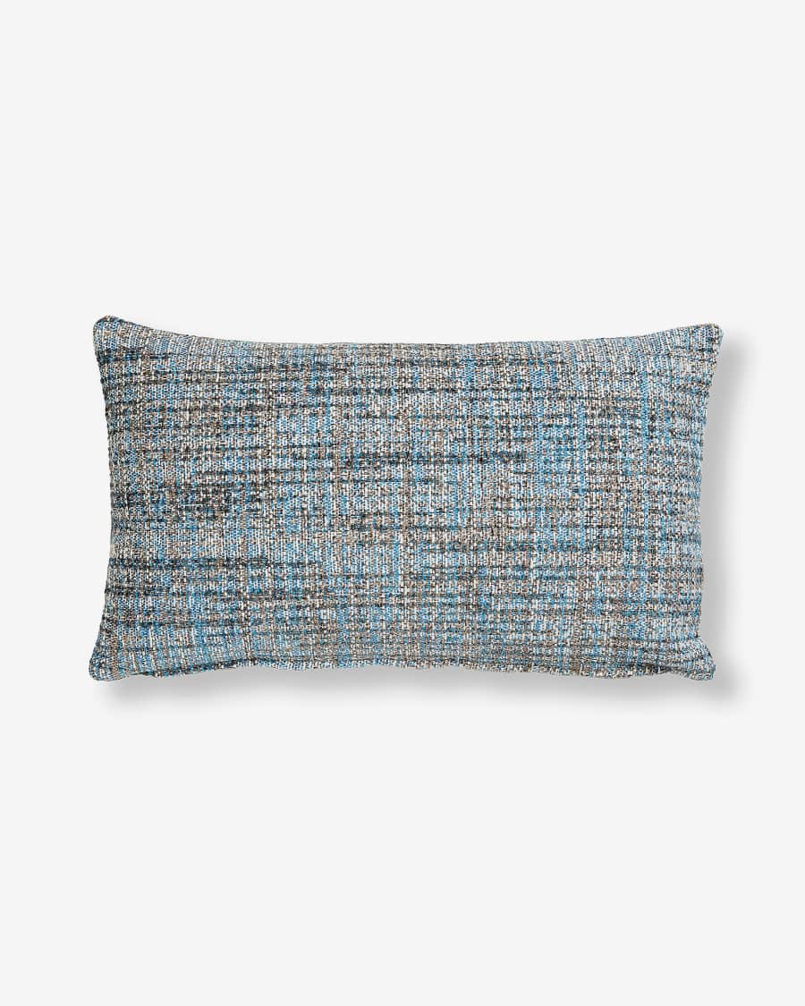 Fodera cuscino Boho 30 x 50 cm blu