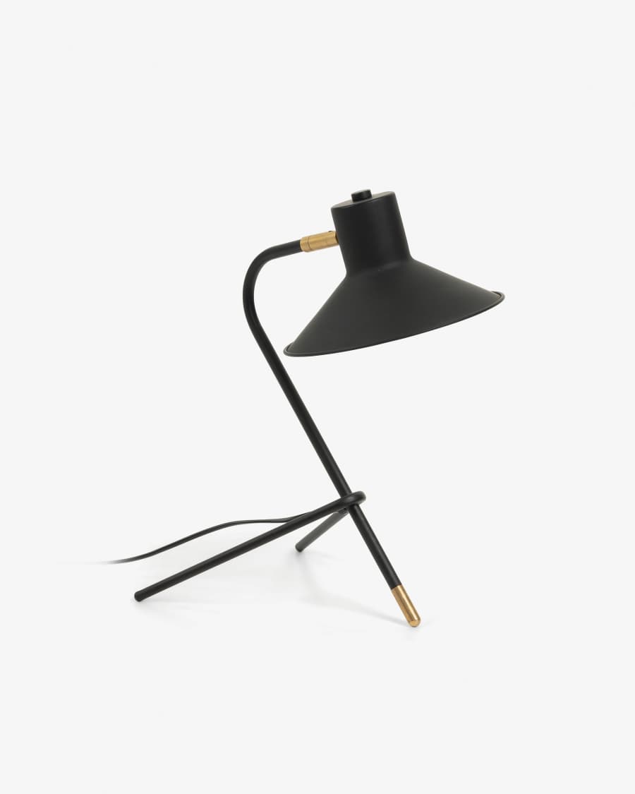 Llum de sobretaula Brianna negre