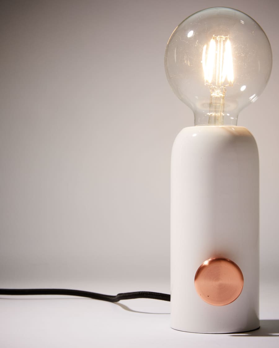 Llum de sobretaula Emeric blanc