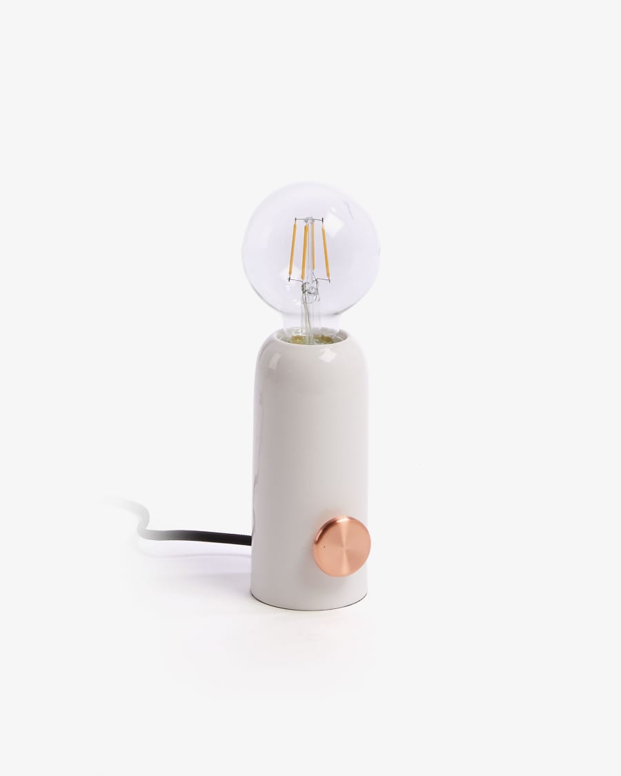 Llum de sobretaula Emeric blanc