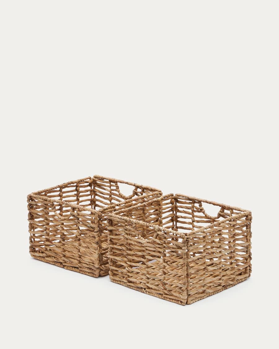 Xuliana set of 2 boxes made with natural fibres