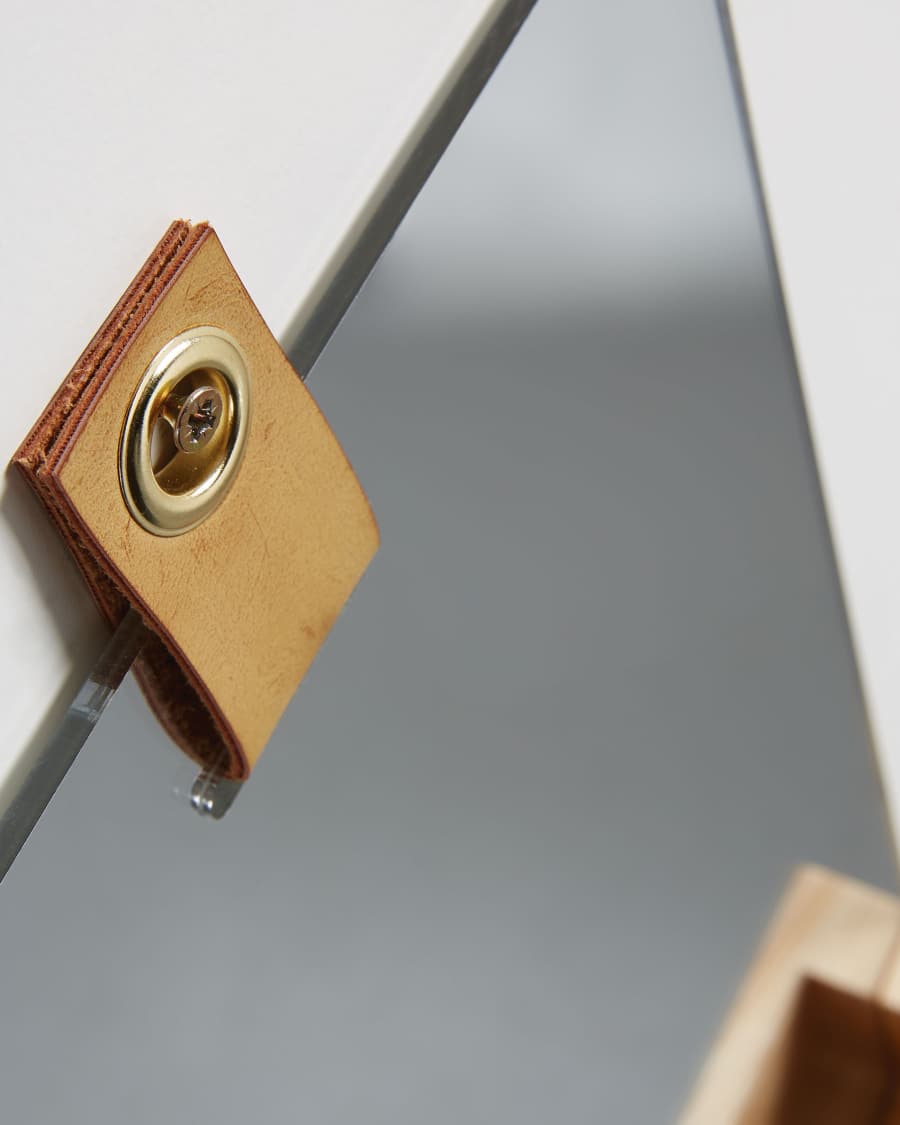 Miroir mural rectangulaire Brant 23 x 38 cm