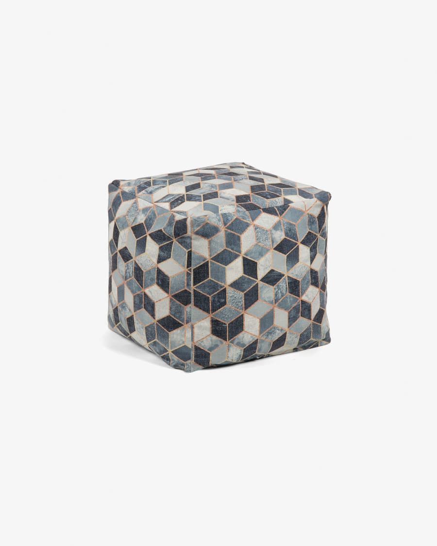 Imma Pouf 45 x 45 cm, grau