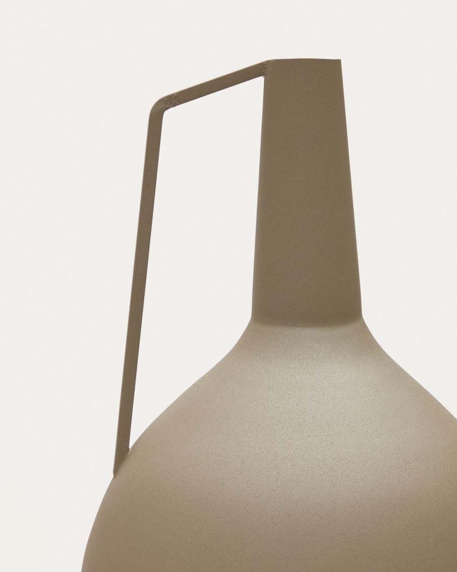 Vaso Regencos in metallo marrone 45 cm