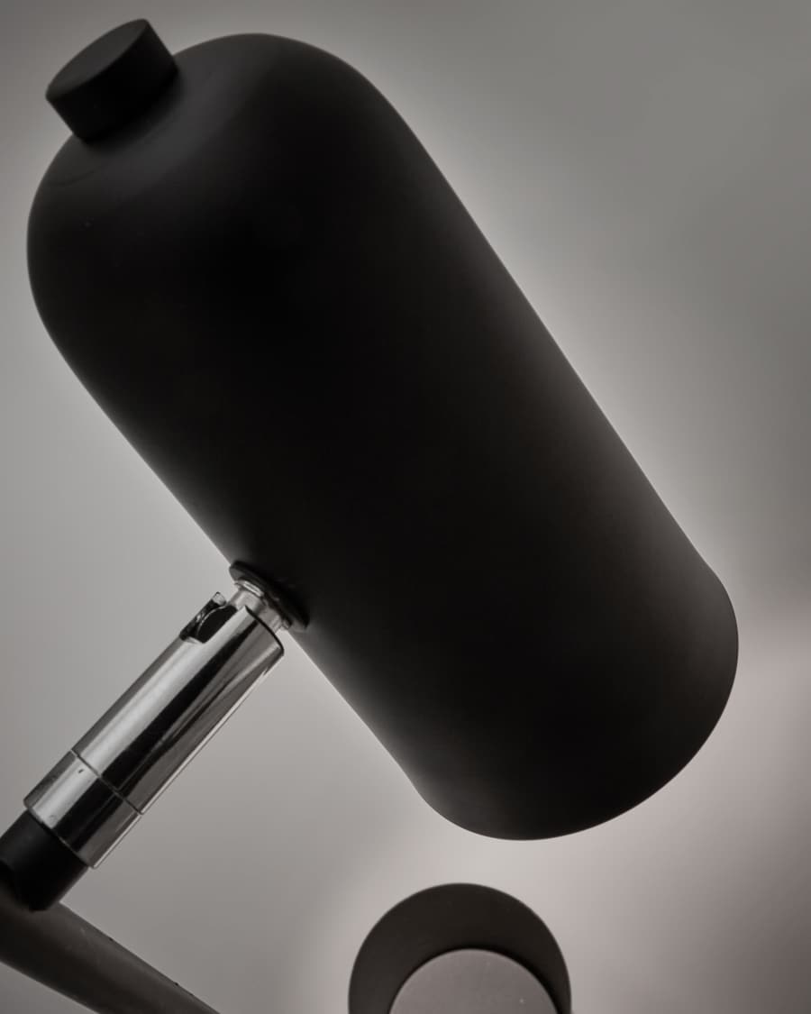 Sausalito schwarze Tischlampe