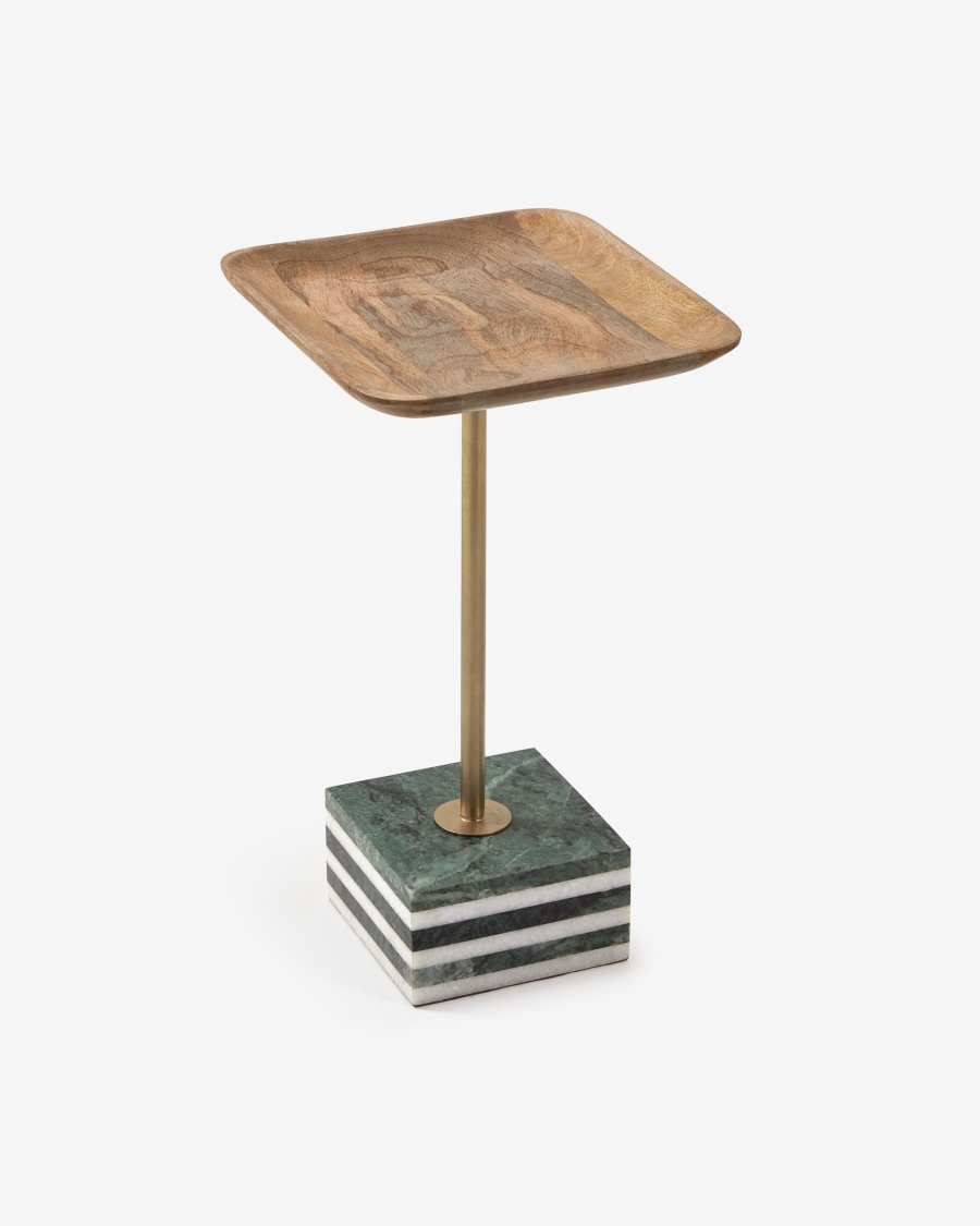 Table d'appoint carrée Lleyton 25 x 25 cm