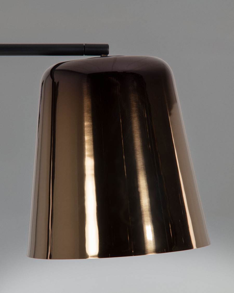 Anina metal floor lamp UK adapter