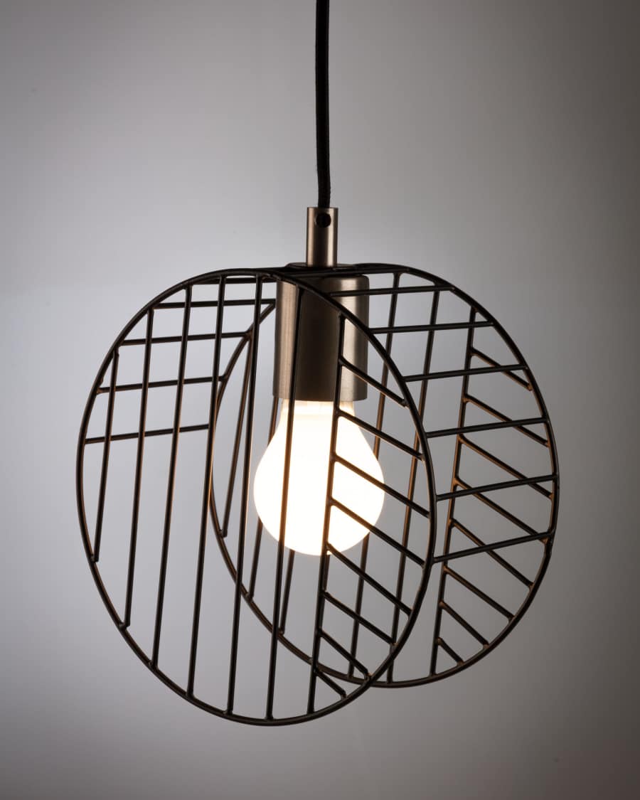 Suspension Arietta noir