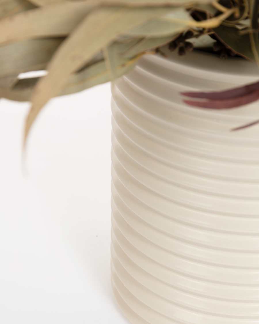 Aleray vase in white