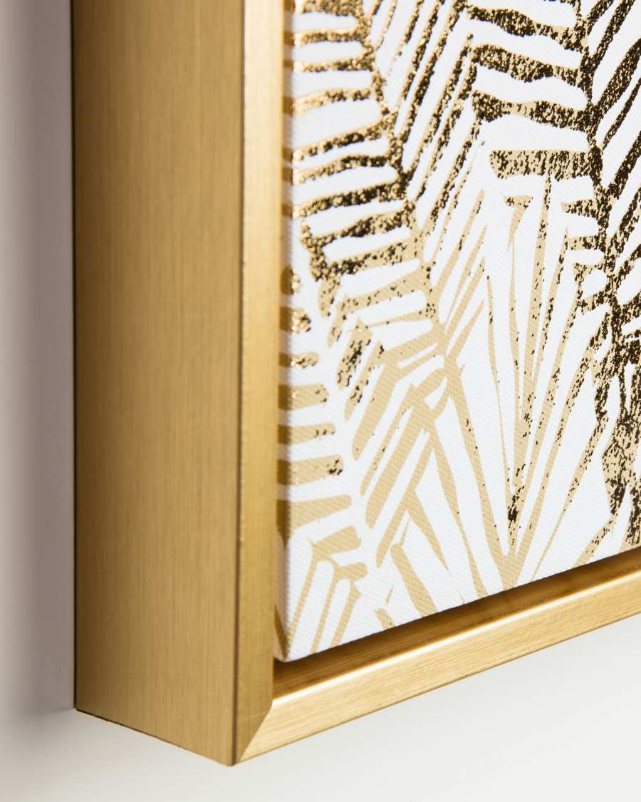 Imogen gold picture 40 x 40 cm